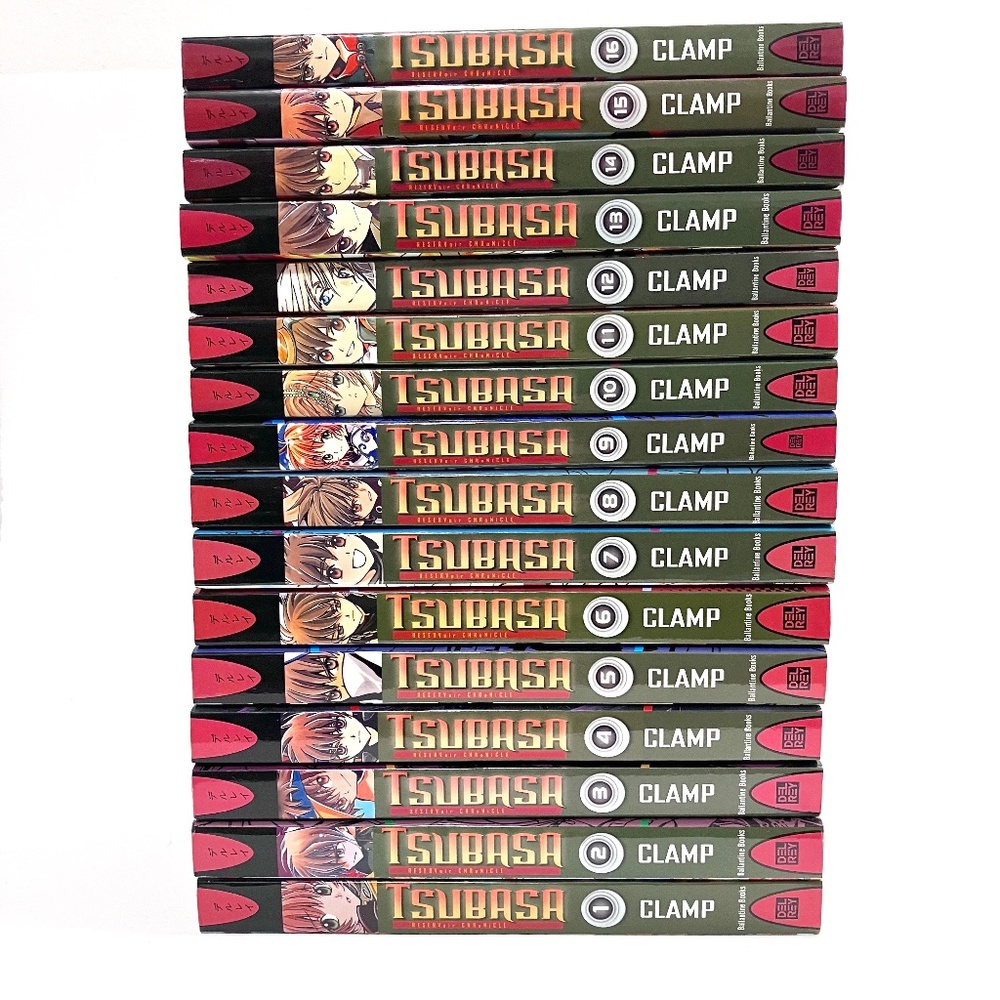 Tsubasa  by Clamp. Manga Series - Volumes 1 through 16